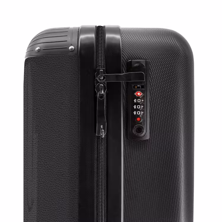 Suitcase - Zwart leer patroon — 6