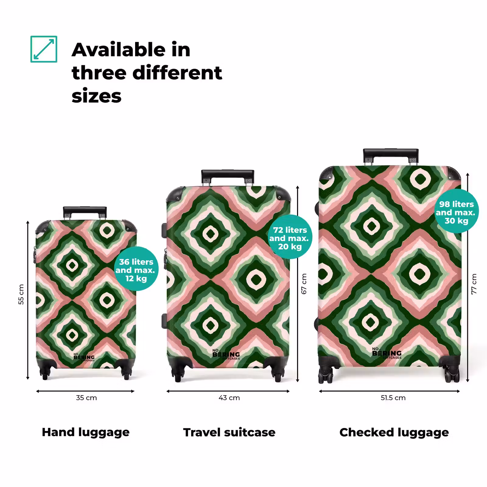Suitcase - Design - Organic - Colorful — 1