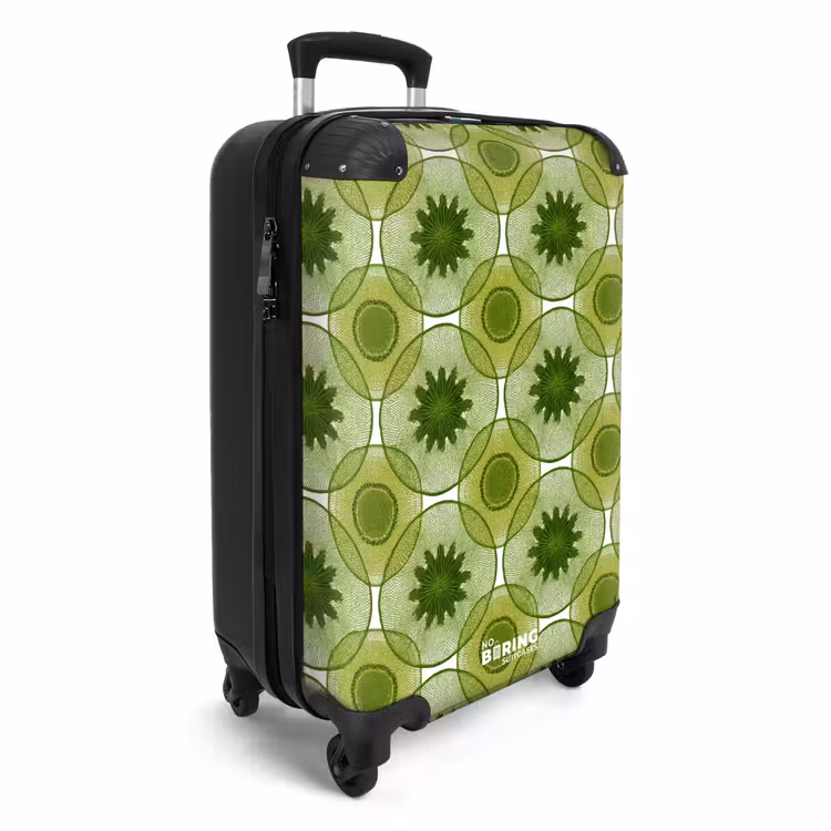 Suitcase - Circles - Pattern - Green — 2