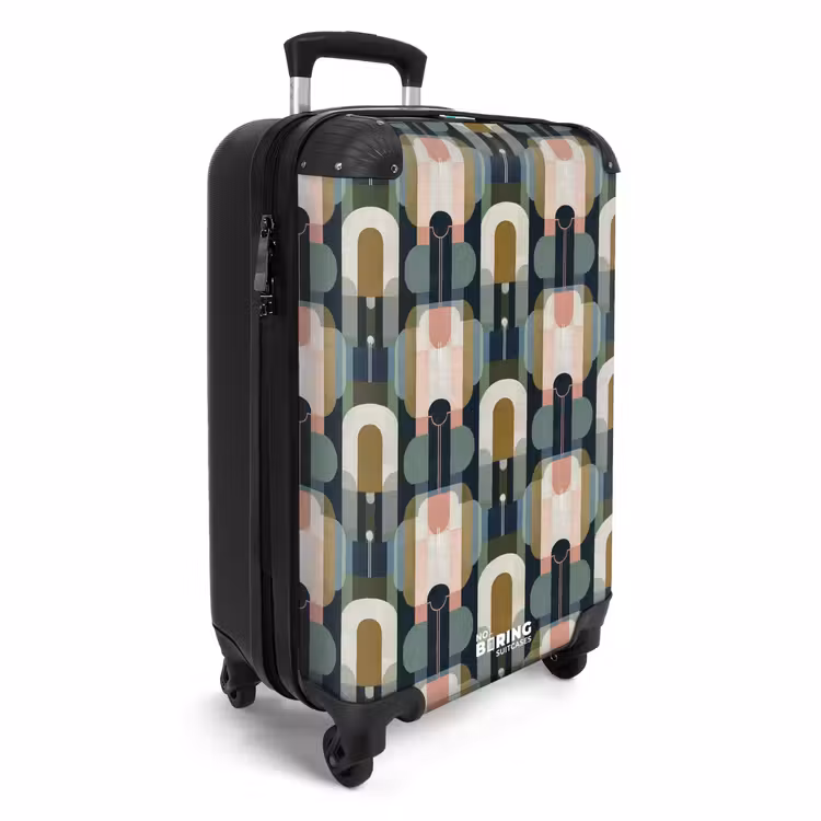 Suitcase - Geographic - Modern - Colorful — 2