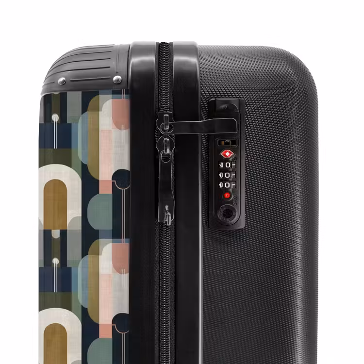 Suitcase - Geographic - Modern - Colorful — 6