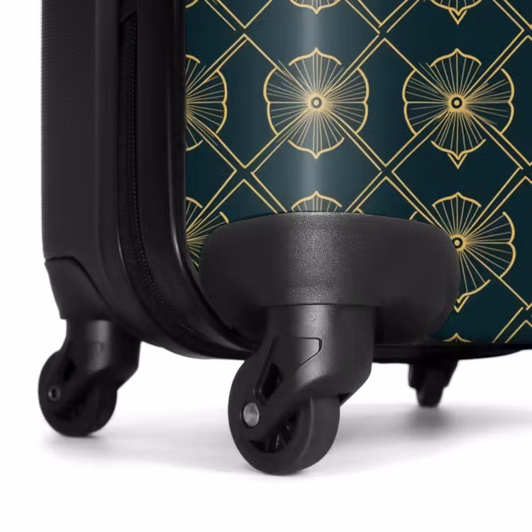 Suitcase - Geometric - Elegant - Green — 7