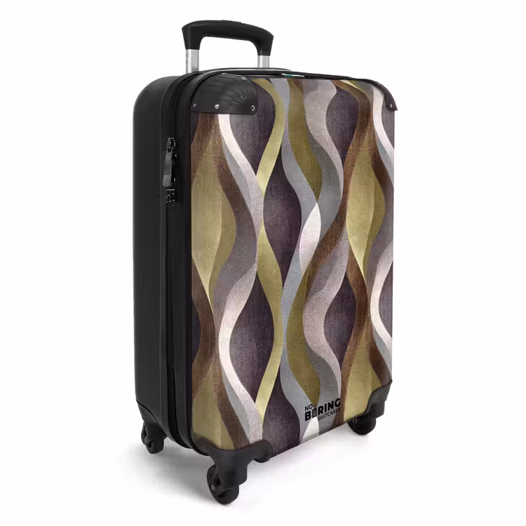 Suitcase - Retro - Orbits - Colorful — 2
