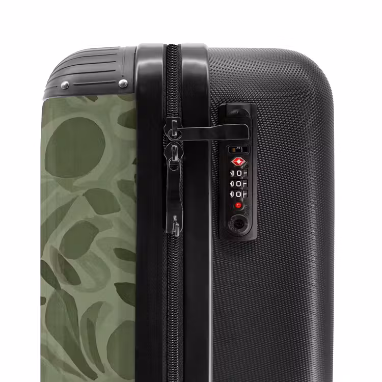 Suitcase - Serene - Leaves - Green — 6