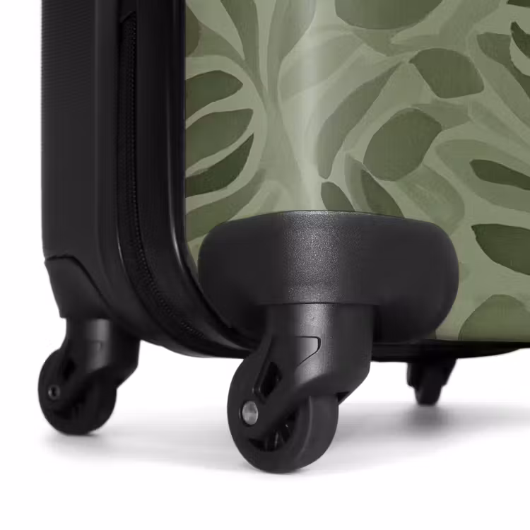 Suitcase - Serene - Leaves - Green — 7