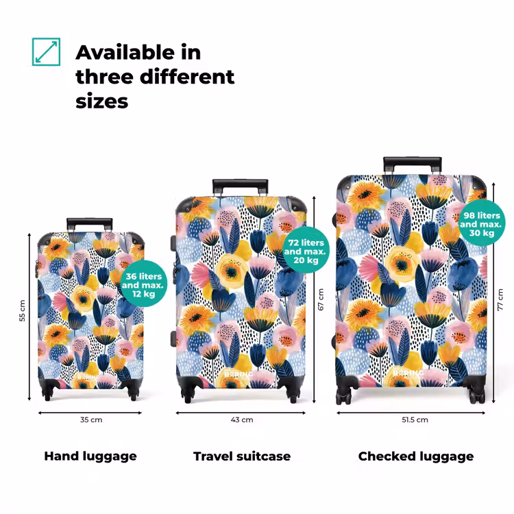 Suitcase - Creative - Pattern - Colorful — 1