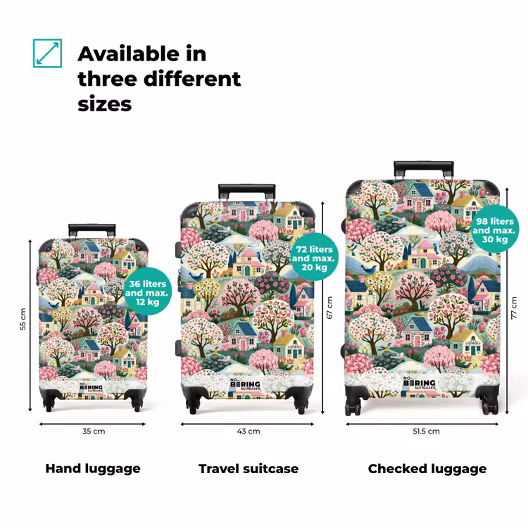 Suitcase - Nostalgic - Idyllic - Colorful — 1