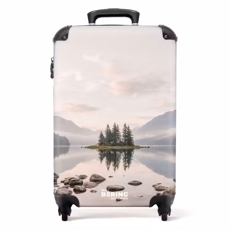 Suitcase - More - Mountains - Landscape - Green — 1