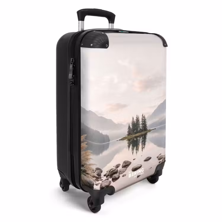 Suitcase - More - Mountains - Landscape - Green — 2