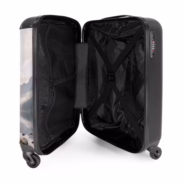 Suitcase - More - Mountains - Landscape - Green — 5