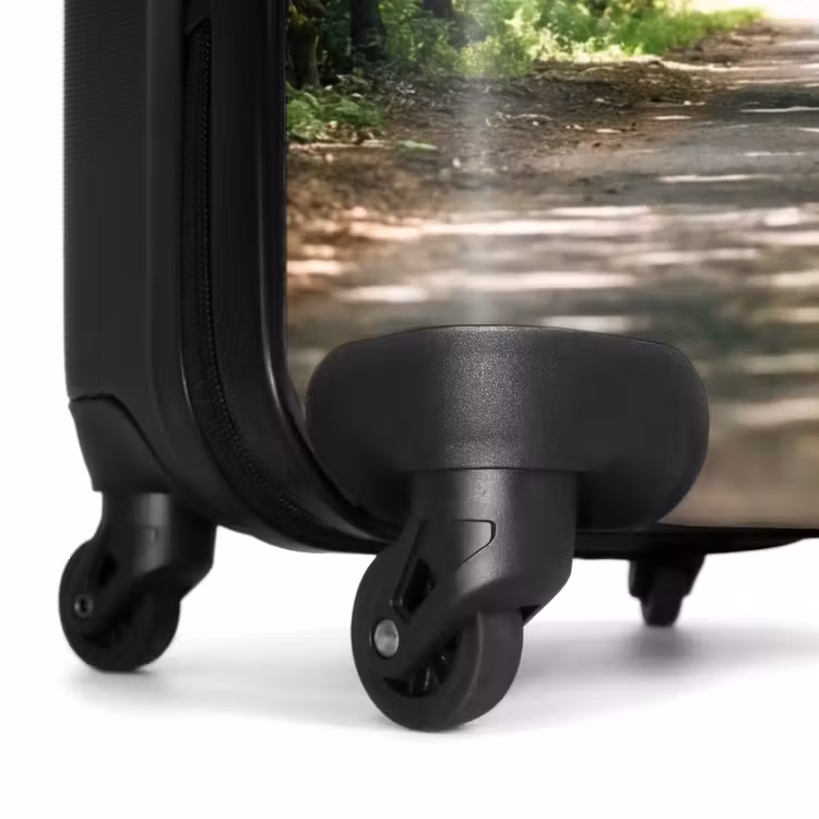 Suitcase - Road - Trees - Nature - Greenery — 7