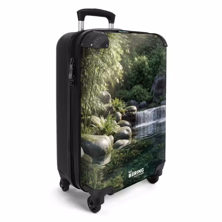 Suitcase - Stream - Waterfall - Nature - Greenery — 2