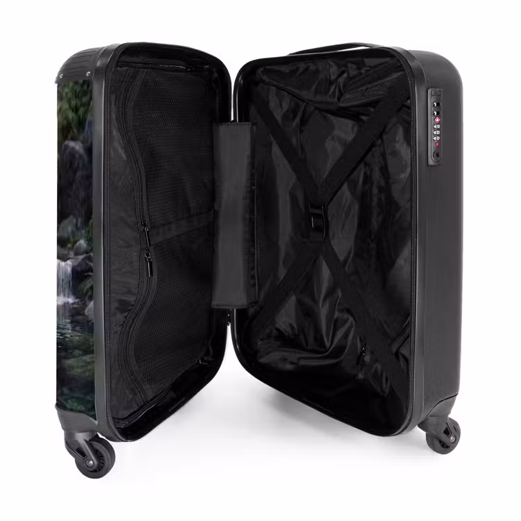 Suitcase - Stream - Waterfall - Nature - Greenery — 5