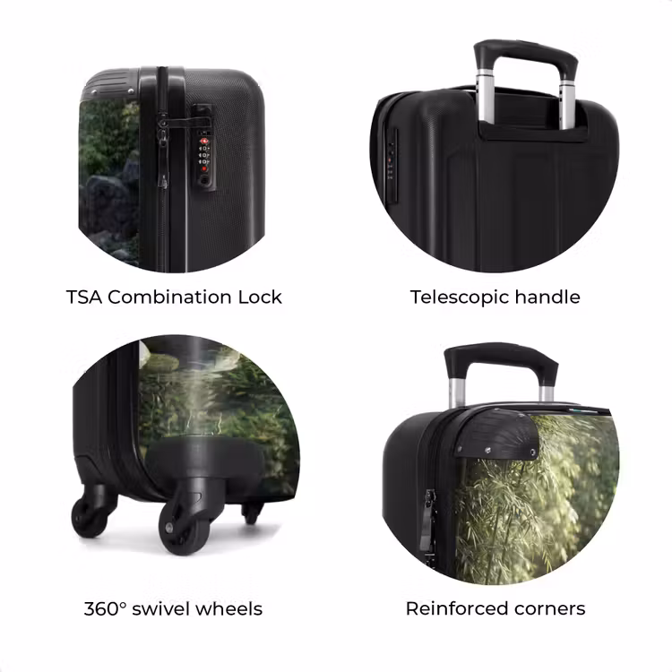 Suitcase - Stream - Waterfall - Nature - Greenery — 8