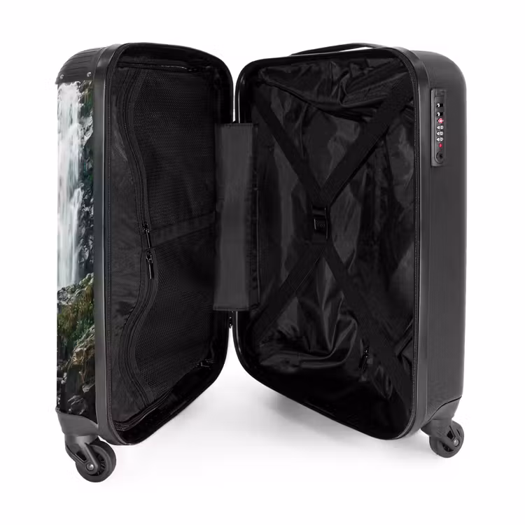 Suitcase - Waterfall - Forest - Nature - Greenery — 5