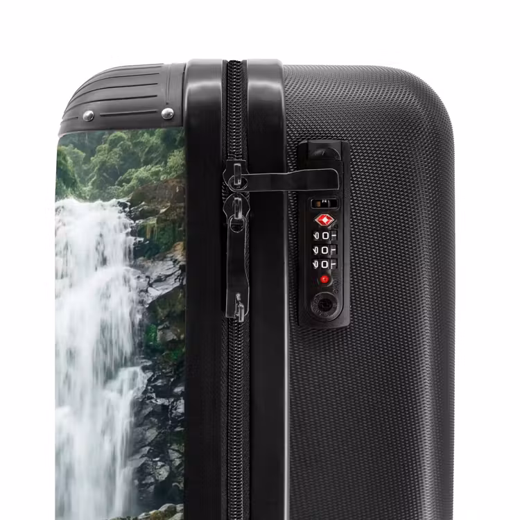 Suitcase - Waterfall - Forest - Nature - Greenery — 6