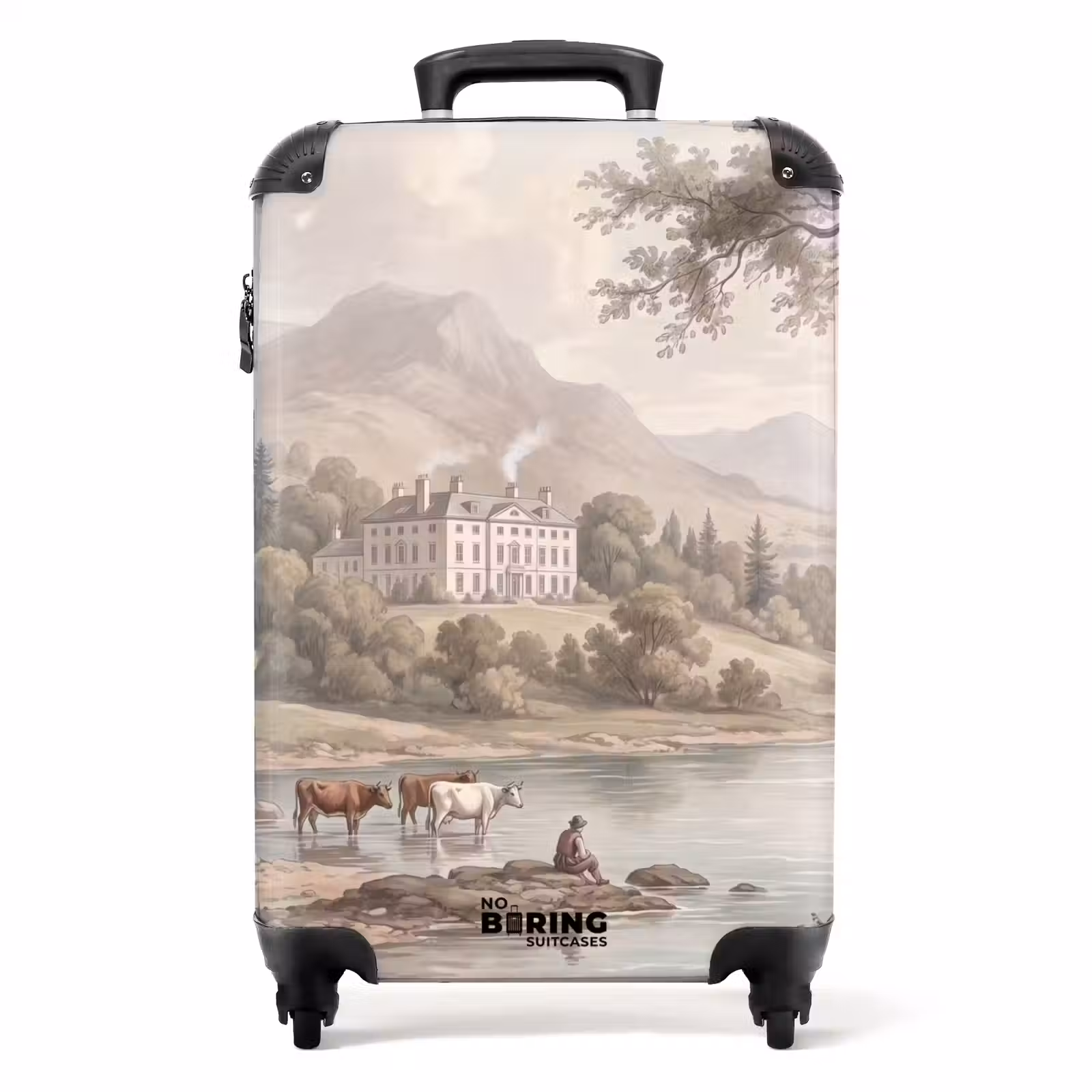 Suitcase - Country House - River - Livestock — 1