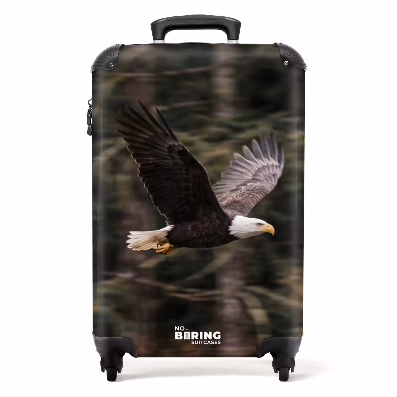 Suitcase - Eagle - Flying - Forest - Nature — 1