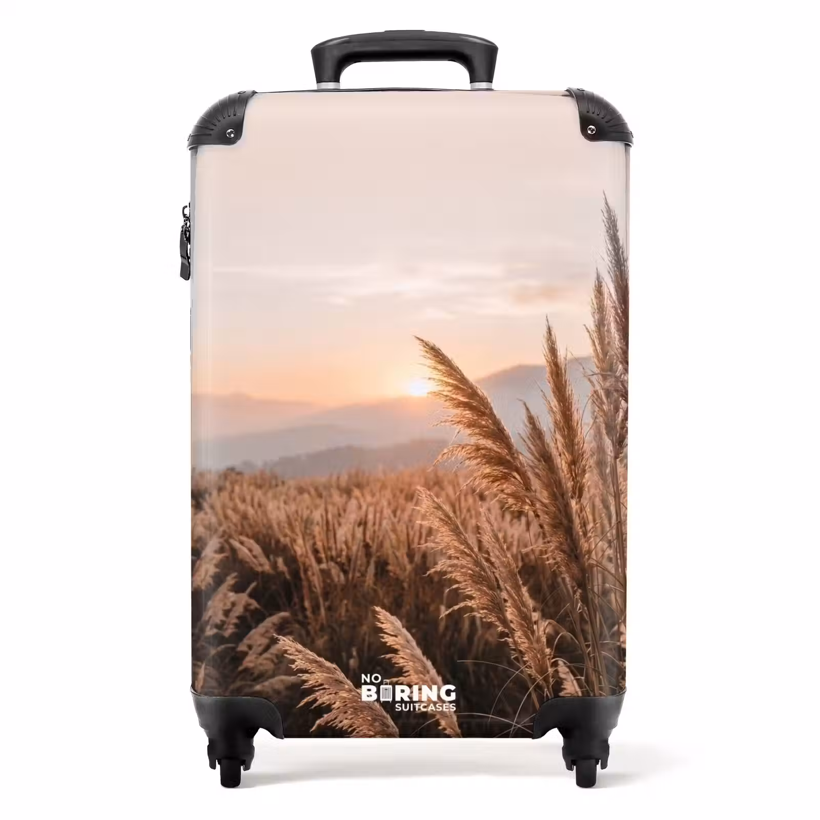 Suitcase - Grass - Field - Sun - Nature — 1