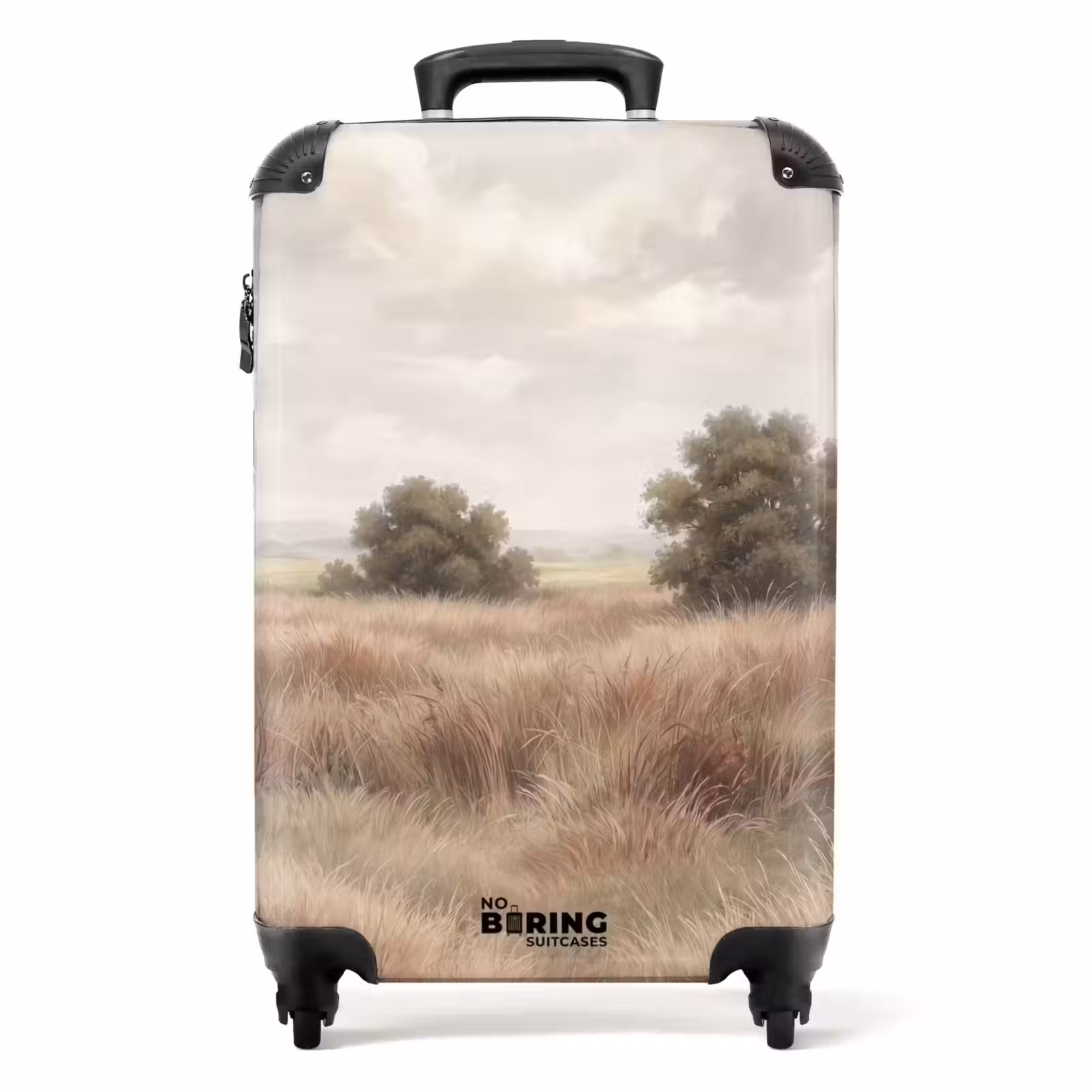 Suitcase - Landscape - Minimalist - Beige — 1