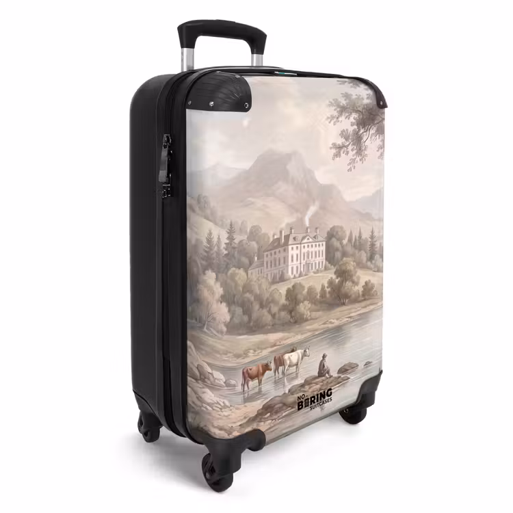 Suitcase - Country House - River - Livestock — 2