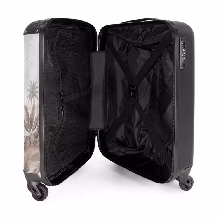 Suitcase - Cranes - Palm Trees - Tropical — 5
