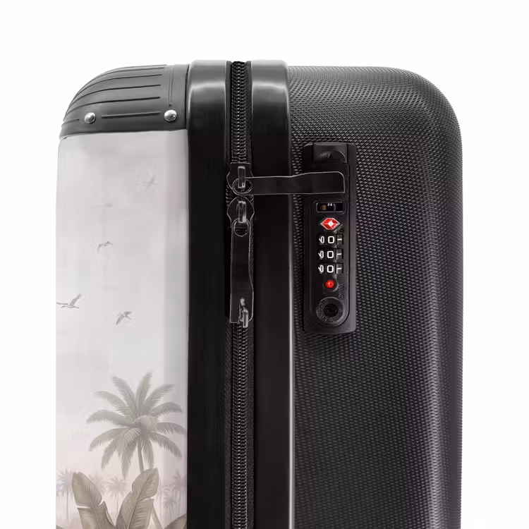 Suitcase - Cranes - Palm Trees - Tropical — 6