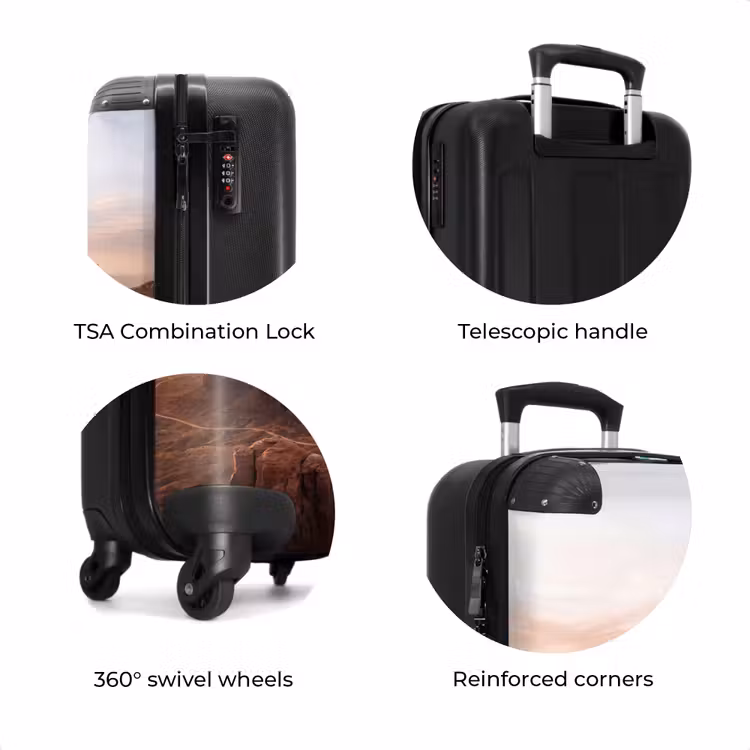 Suitcase - Desert - Landscape - Nature — 8