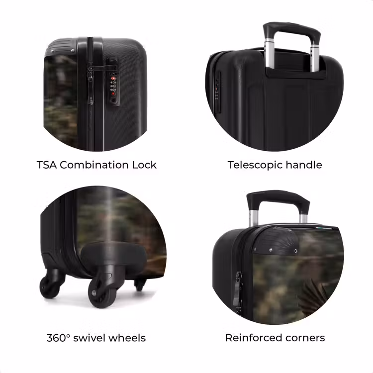 Suitcase - Eagle - Flying - Forest - Nature — 8