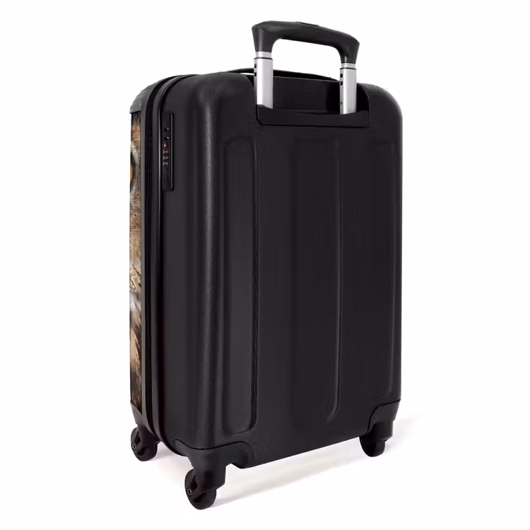 Suitcase - Eagle Owl - Owl - Portrait - Brown — 4