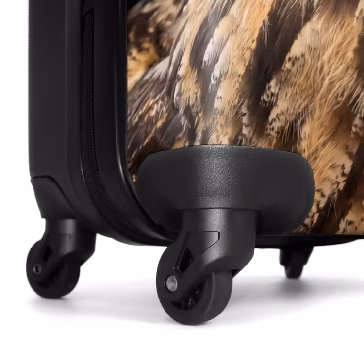 Suitcase - Eagle Owl - Owl - Portrait - Brown — 7