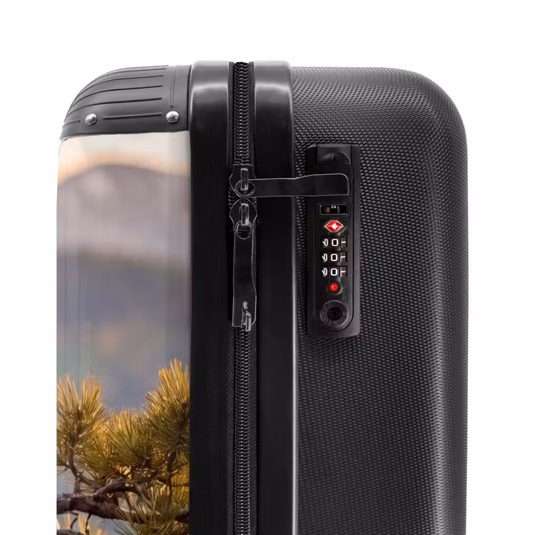 Suitcase - Eagle - Tree - Mountains - Green — 6