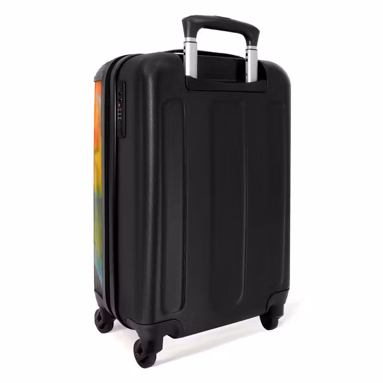 Suitcase - Feathers - Macaw - Colorful — 4