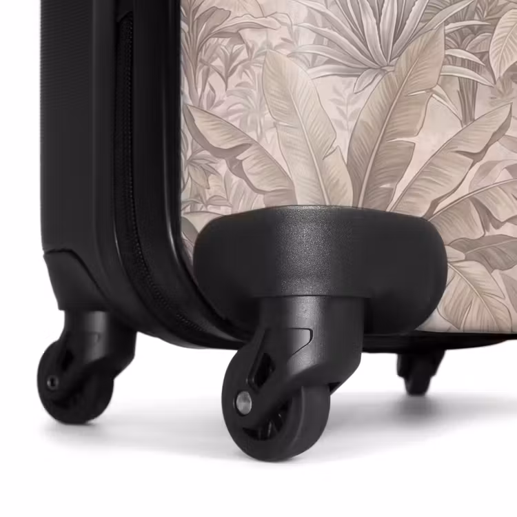 Suitcase - Jungle - Tropical - Nature - Vintage - Beige — 7