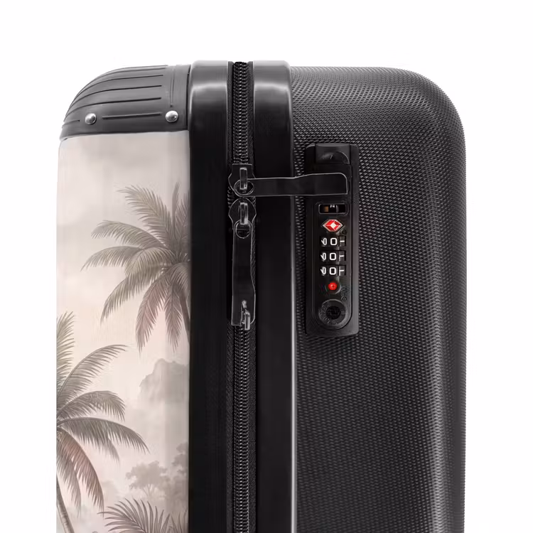 Suitcase - Jungle - Waterfalls - Tropical - Illustration — 6