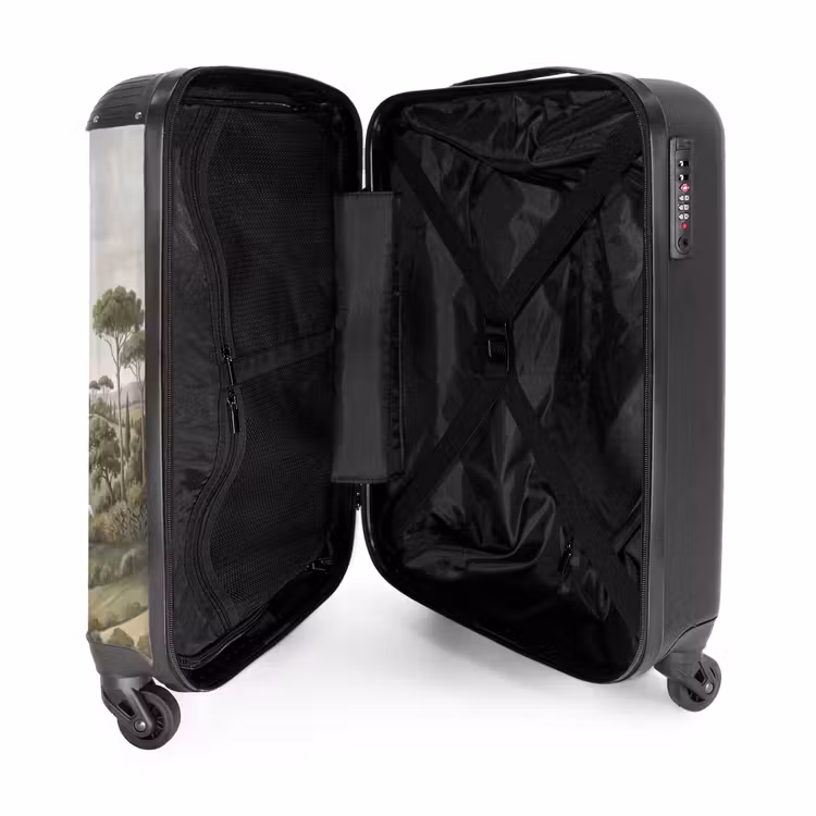 Suitcase - Landscape - Hills - Dirt Road - Green — 5