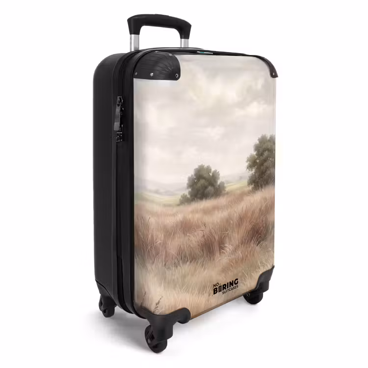 Suitcase - Landscape - Minimalist - Beige — 2