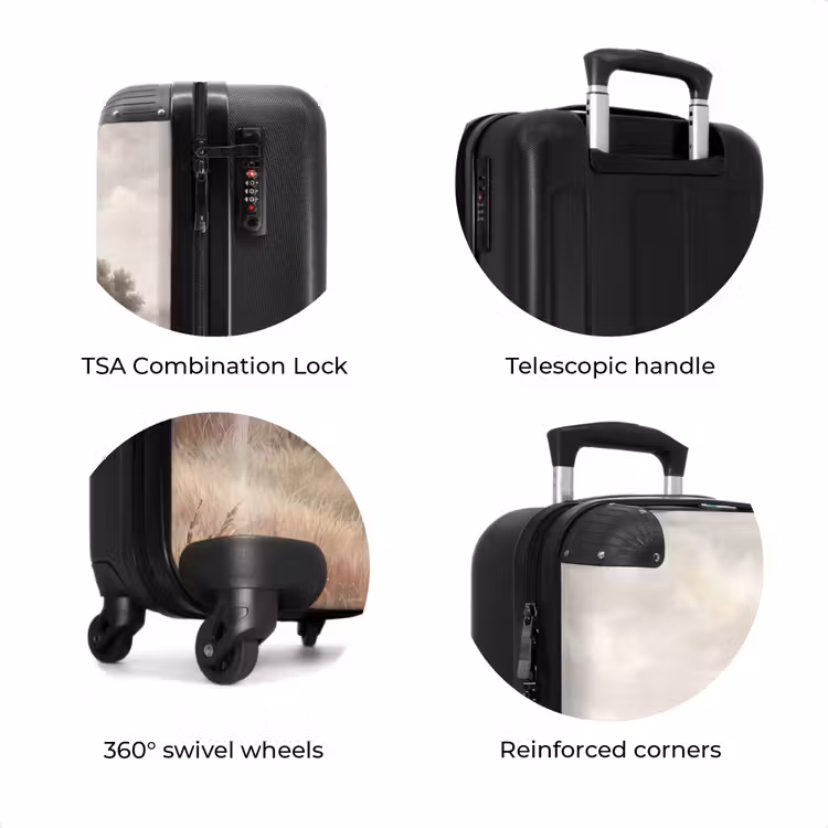 Suitcase - Landscape - Minimalist - Beige — 8