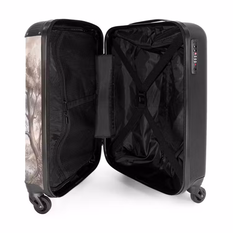 Suitcase - Landscape - Mountains - Lake - Nature — 5