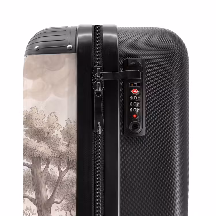 Suitcase - Landscape - Mountains - Lake - Nature — 6
