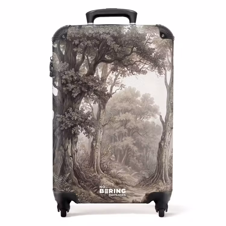 Suitcase - Nature - Forest - Oak — 1