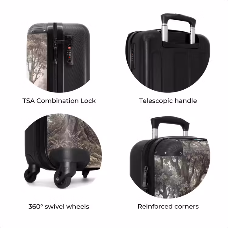 Suitcase - Nature - Forest - Oak — 8