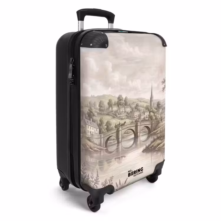 Suitcase - Nostalgia - Bridge - River — 2