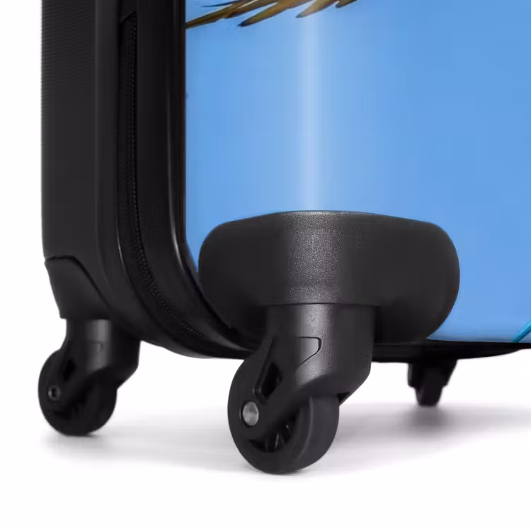 Suitcase - Parrot - Flying - Blue - Yellow — 7