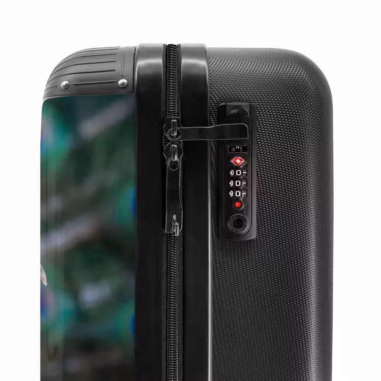 Suitcase - Peacock - Feathers - Blue — 6