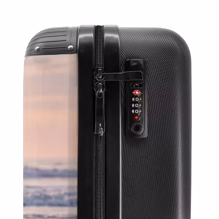 Suitcase - Sea - Birds - Beach — 6