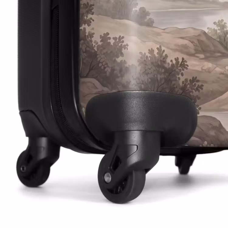 Suitcase - Trees - Lake - Mountains - Illustration — 7