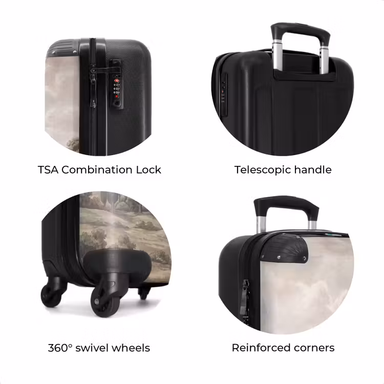 Suitcase - Valley - Forest - Nature - Greenery — 8