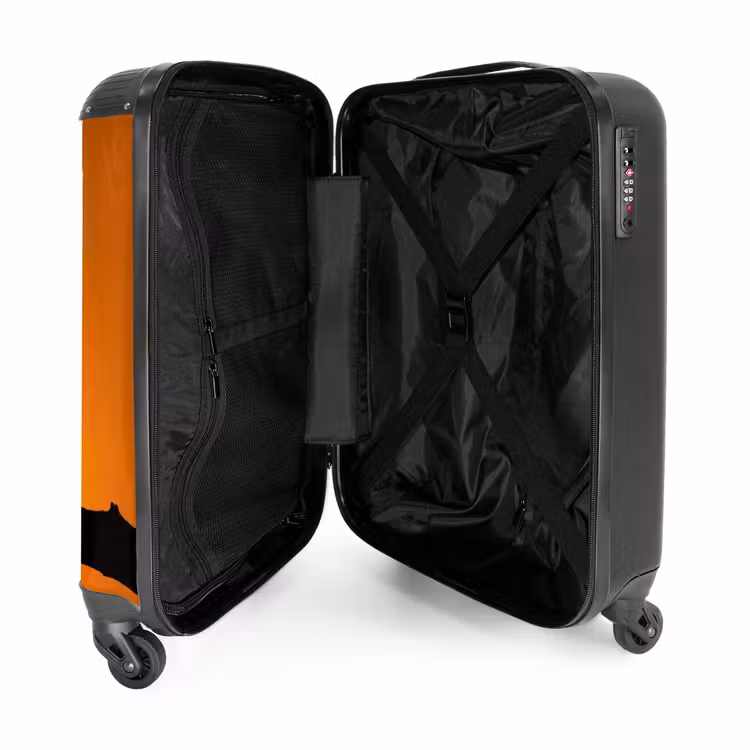 Suitcase - Vulture - Branch - Sun - Orange — 5