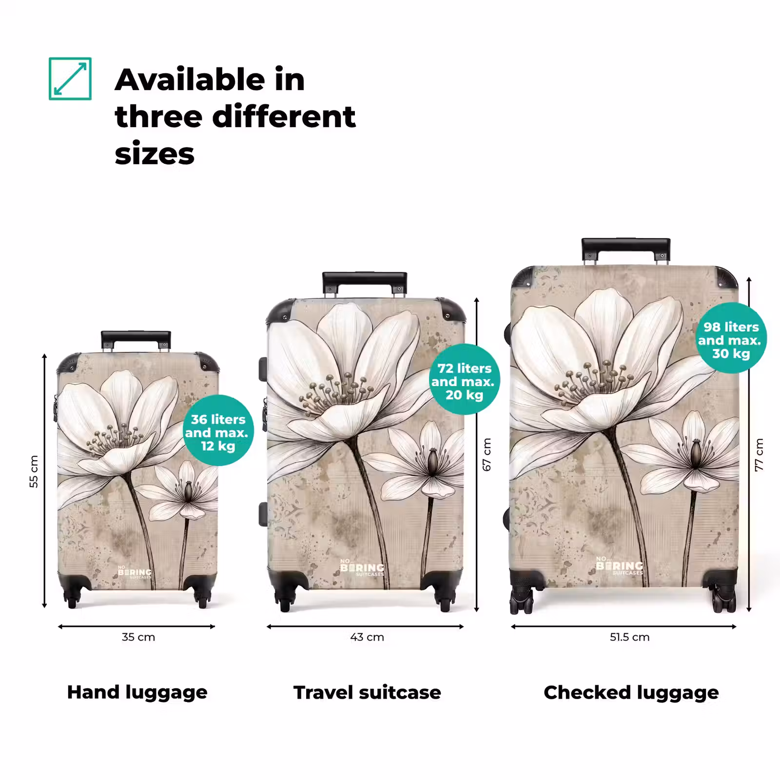 Suitcase - Modern - Design - White — 1